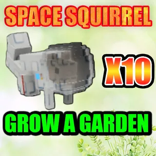 SPACE SQUIRREL  GROW A GARDEN