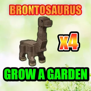 BRONTOSAURUS GROW A GARDEN