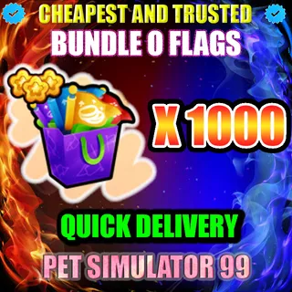 BUNDLE O FLAGS X1000 