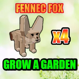 FENNEC FOX GROW A GARDEN