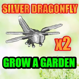 SILVER DRAGONFLY GROW A GARDEN