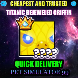 TITANIC BEJEWELED GRIFFIN