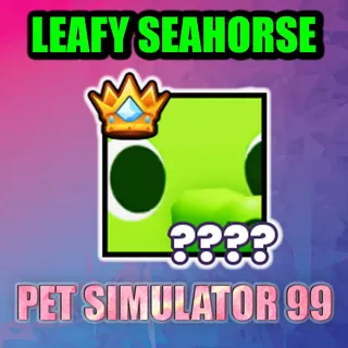 TITANIC LEAFY SEAHORSE