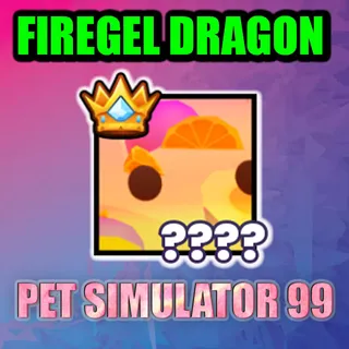 TITANIC FIREGEL DRAGON
