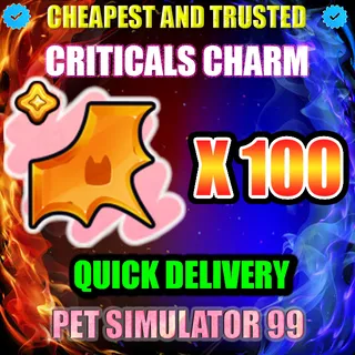 CRITICALS CHARM X100