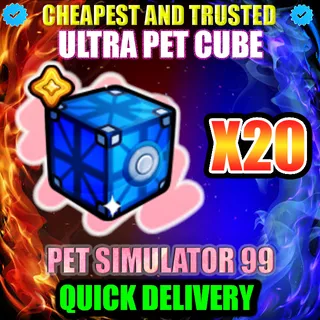 ULTRA PET CUBE X20