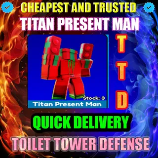 TITAN PRESENT MAN | TDD