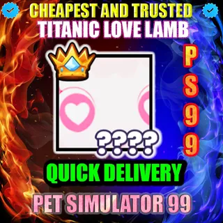 TITANIC LOVE LAMB