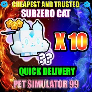 SUBZERO CAT X10 |PS99