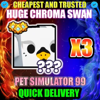 HUGE CHROMA SWAN X3