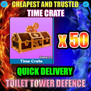 TIME CRATE x50