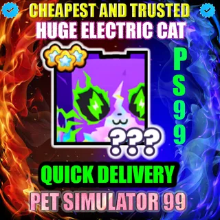 HUGE ELECTRIC CAT 