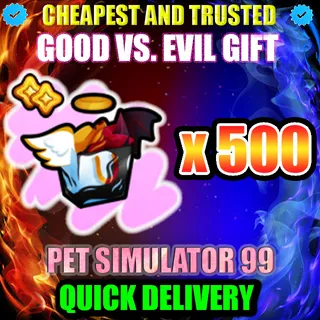 GOOD VS. EVIL GIFT X500