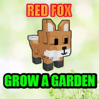 RED FOX GROW A GARDEN