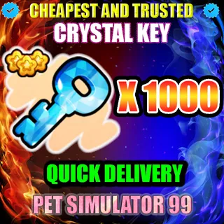 CRYSTAL KEY X1000 