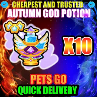 AUTUMN GOD POTION X10