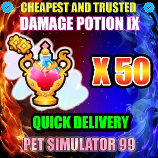 DAMAGE POTION IX  X50  