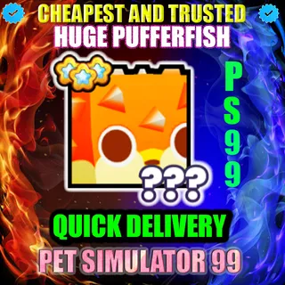 HUGE PUFFERFISH |PS99