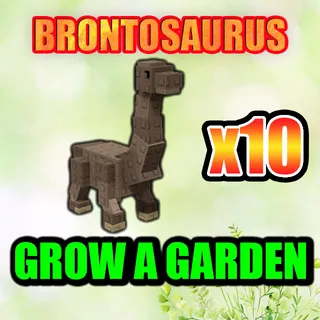 BRONTOSAURUS GROW A GARDEN