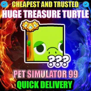 HUGE TREASURE TURTLE