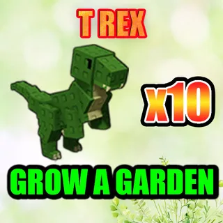 T REX GROW A GARDEN