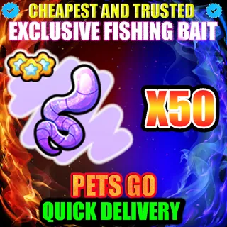 EXCLUSIVE FISHING BAIT X50