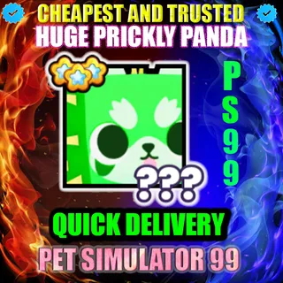 HUGE PRICKLY PANDA |PS99
