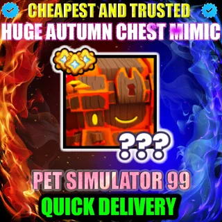 HUGE AUTUMN CHEST MIMIC