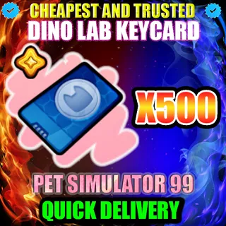 DINO LAB KEYCARD X500