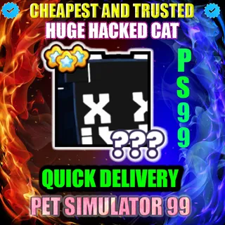 HUGE HACKED CAT 