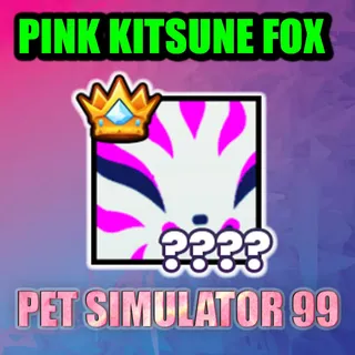 TITANIC PINK KITSUNE FOX