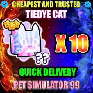 TIEDYE CAT X10 |PS99