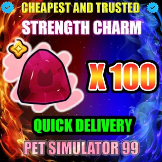 STRENGTH CHARM X100