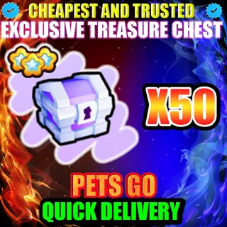 EXCLUSIVE TREASURE CHEST X50