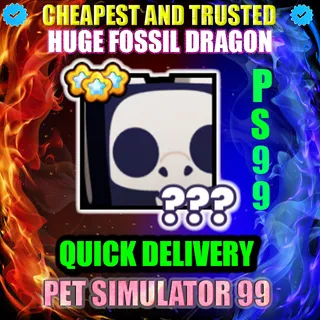 HUGE FOSSIL DRAGON |PS99