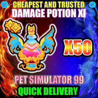 DAMAGE POTION XI X50