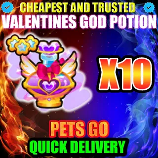 VALENTINES GOD POTION X10