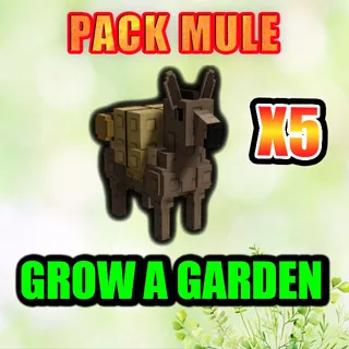 PACK MULE GROW A GARDEN