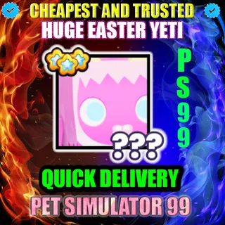 HUGE EASTER YETI |PS99