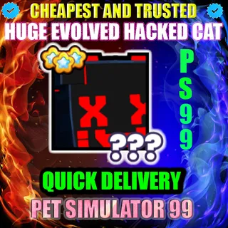 HUGE EVOLVED HACKED CAT 