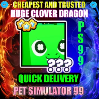 HUGE CLOVER DRAGON 