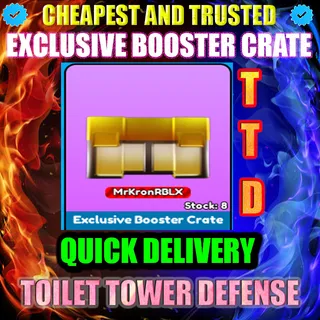 EXCLUSIVE BOOSTER CRATE | TTD