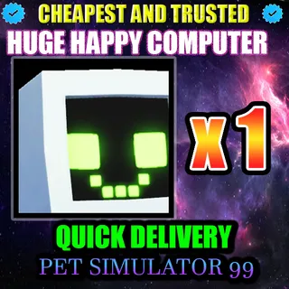 HUGE HAPPY COMPUTER  
