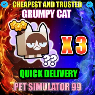 GRUMPY CAT X3 |PS99