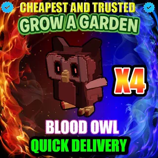 Grow A Garden Blood Owl