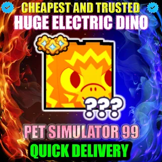 HUGE ELECTRIC DINO