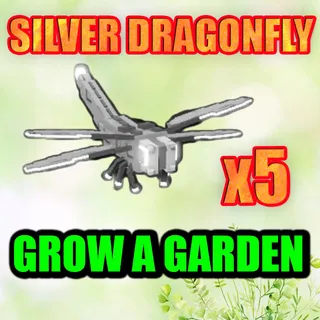 SILVER DRAGONFLY GROW A GARDEN
