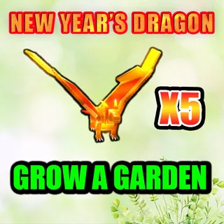 NEW YEAR'S DRAGON GROW A GARDEN
