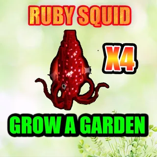 RUBY SQUID GROW A GARDEN