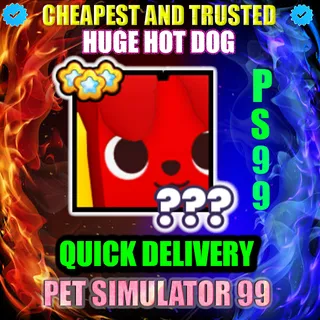 HUGE HOT DOG |PS99